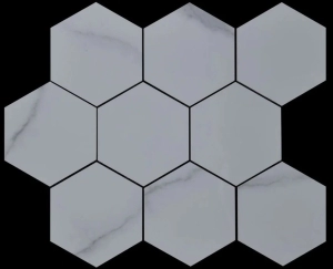 RP3003 STATUARIO HEXAGON