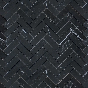 Eternal 1x3 Herringbone Marquina Polished