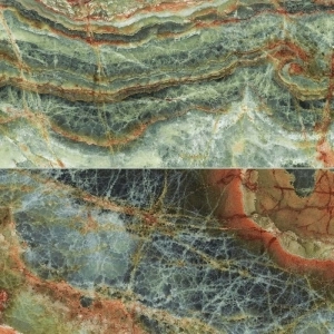 Galaxy Star Polished Onyx Emerald