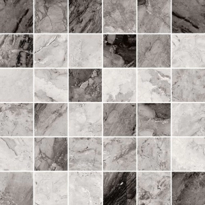 Gemstone 2x2 Mosaic Dark Matte