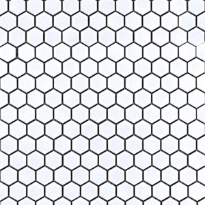 Geometrics 1 Hexagon White