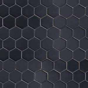 Geometrics 2 Hexagon Black