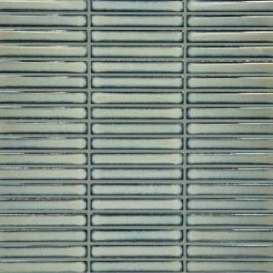 Geometrics Stick Mosaic Green