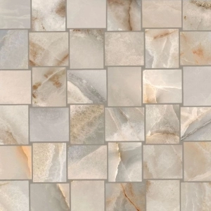 Masterpiece Rectangle Mosaic Noisette