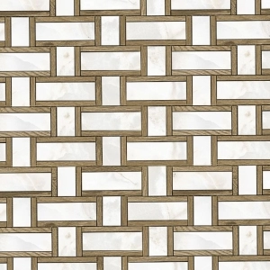 Masterpiece Basketweave Lucca Perle/Noisette