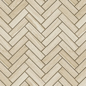 Masterpiece 1x4 Herringbone Mosaic Amande Matte