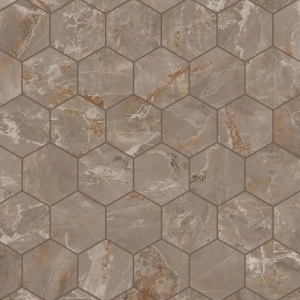 Mineral Hex Mosaic Taupe