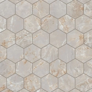 Mineral Hex Mosaic Pearl