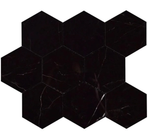 RP3013 nero marquina hexagon