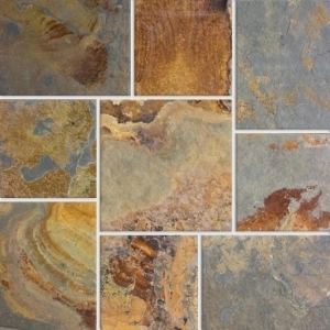 China Multicolor Slate Floor Tile