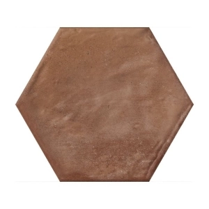 Pottery 7X8 Hexagon Terracotta