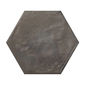 Pottery 7X8 Hexagon Antracite