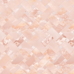 Precious Intrecci Mosaic Polished Pink