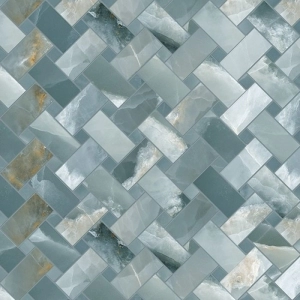 Precious Intrecci Mosaic Polished Green