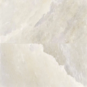 Rock Salt Polished White Gold