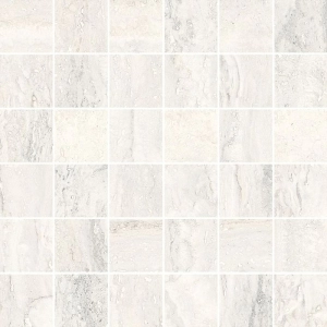 Saturnia 2X2 Mosaic Matte White