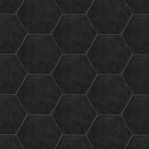 Silhouette 6x7 Hexagon Black Matte
