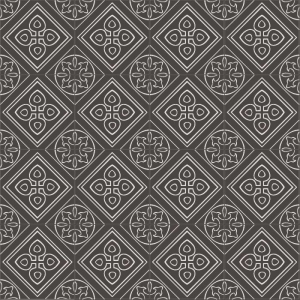 Stencil 8X8 Pattern Classic Black