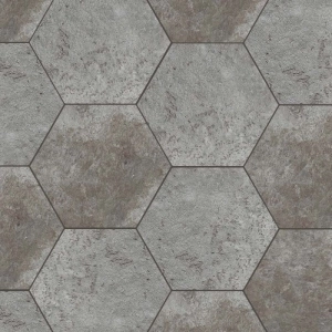 Symmetry 8x9 Hexagon Rugged Graphite