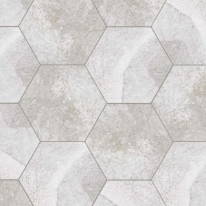 Symmetry 8x9 Hexagon Rugged Grey