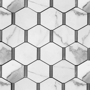 Timeless Octagon Calacatta Polished