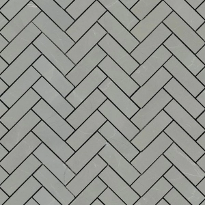 Timeless 1x3 Herringbone Amani Grey Polished