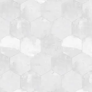 Urban 4" Hex Mosaic White