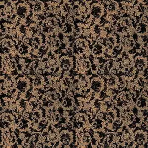 Versace Marble 23x23 Barocchino Nero
