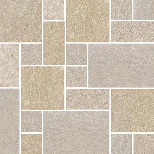 Boulder Mosaic Modulo Beige