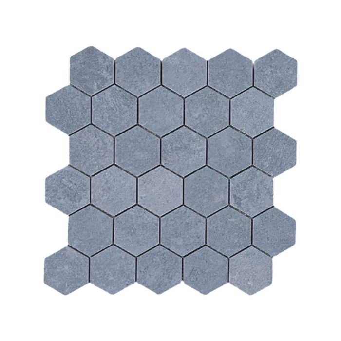 Boulevard 2 Hex Mosaic Blueberry Boulevard 2 Hex Mosaic Blueberry