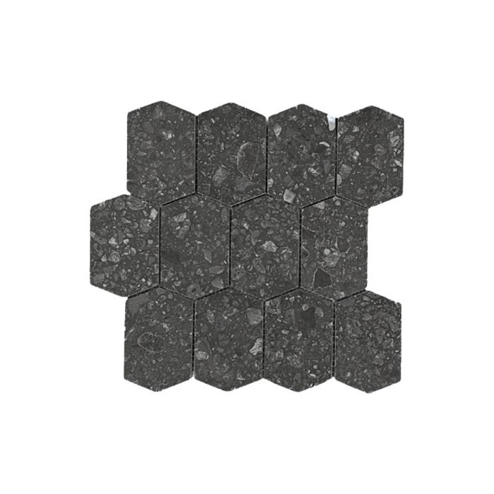 Boulevard 3x4.5 Long Hex Liquorice Mix