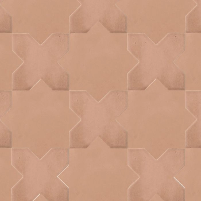 Casablanca 7x7 Star Terracotta Casablanca 7x7 Star Terracotta