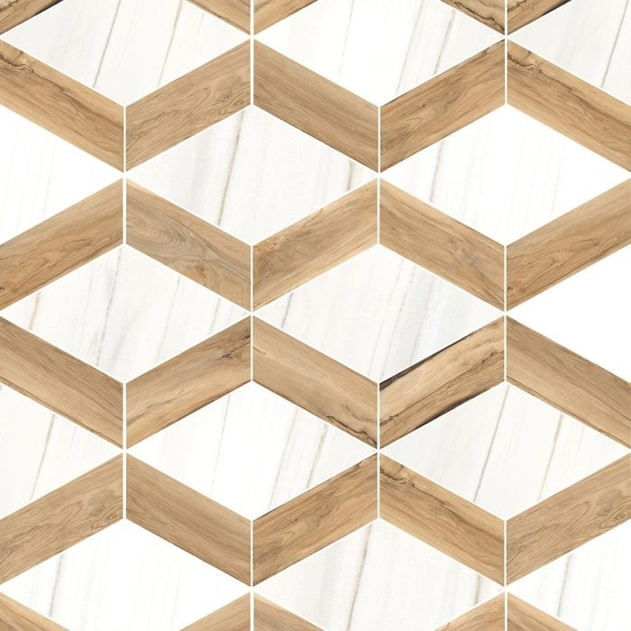Edgewood Triangle Mosaic Oak