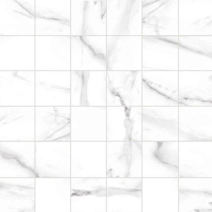 Endura 2x2 Mosaic Calacatta White