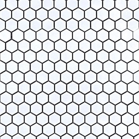 Geometrics 1 Hexagon White