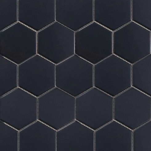 Geometrics 4 Hexagon Black
