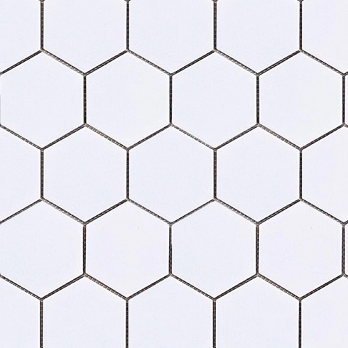 Geometrics 4 Hexagon White