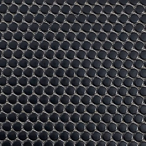 Geometrics Penny Round Black