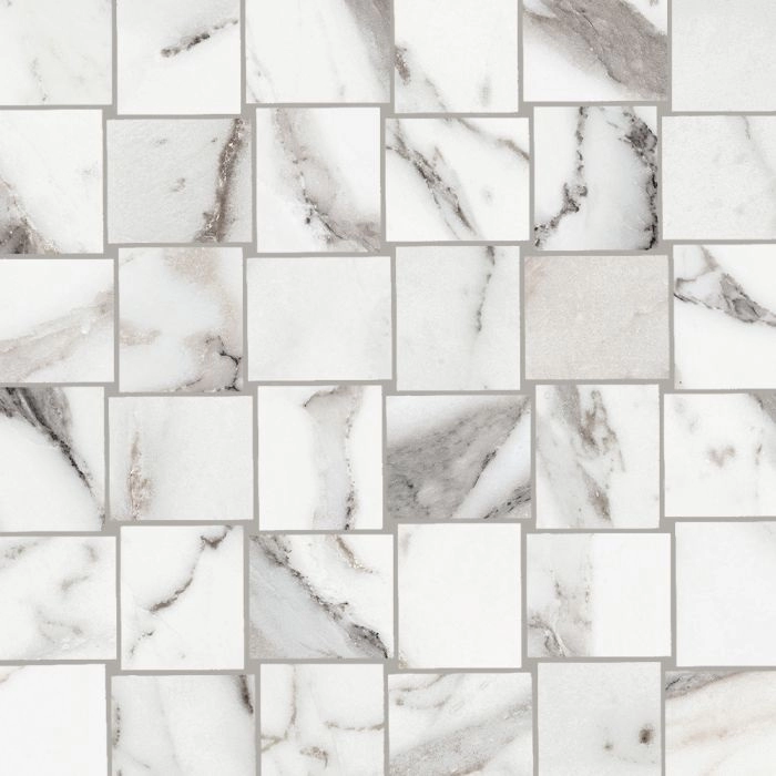 Masterpiece Rectangle Mosaic Argente