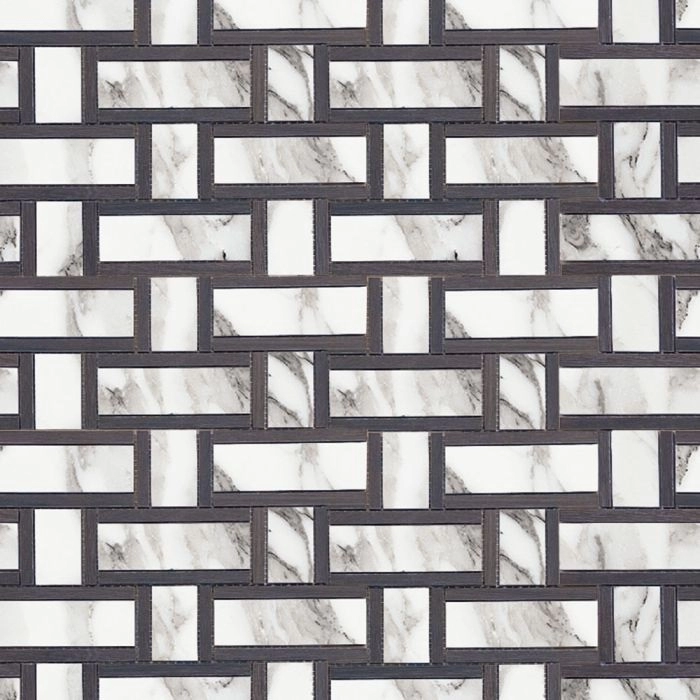 Masterpiece Basketweave Milan Argente/Choco