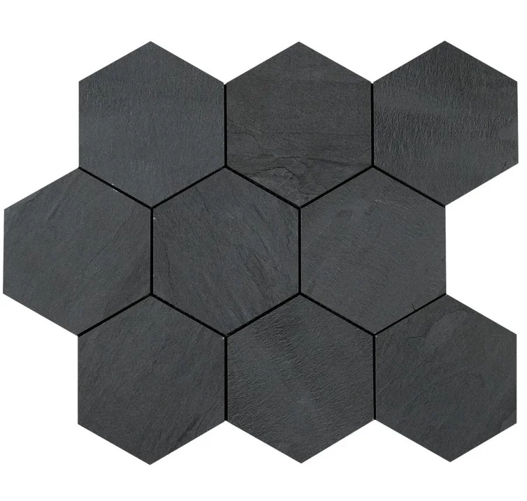 RP3006 Rock Grey Hexagon