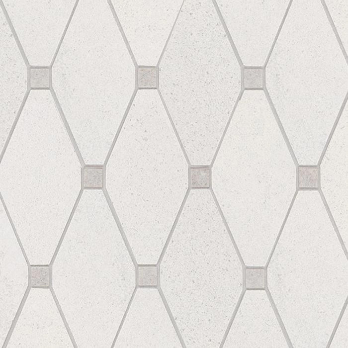 Pietra Blend 2.5x6 Mosaic Octagon White Pietra Blend 2.5x6 Mosaic Octagon White