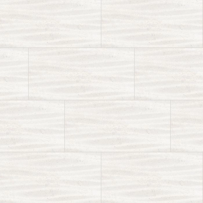 Pietra Blend 12x24 Wave White Pietra Blend 12x24 Wave White