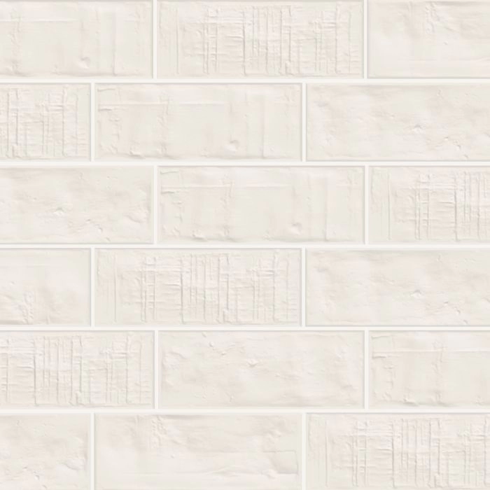 Pottery 3X8 Bianco Matte Pottery 3X8 Bianco Matte