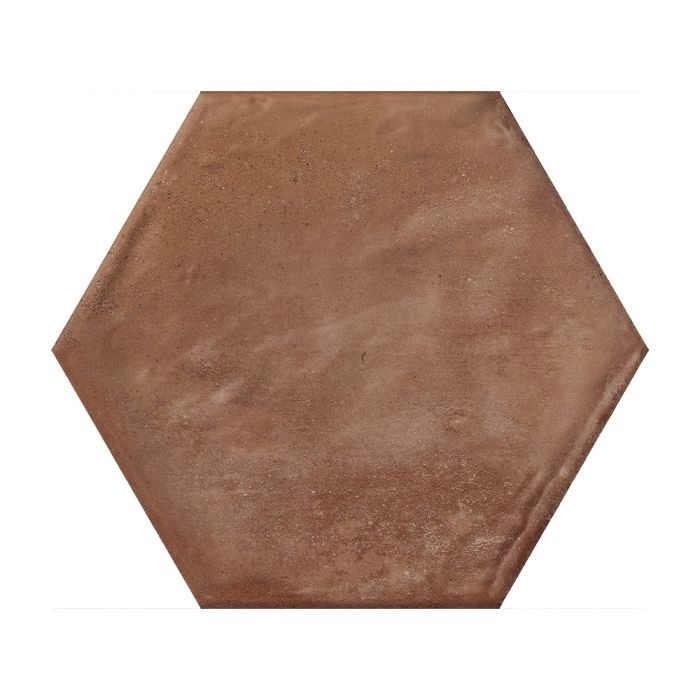 Pottery 7X8 Hexagon Terracotta Pottery 7X8 Hexagon Terracotta