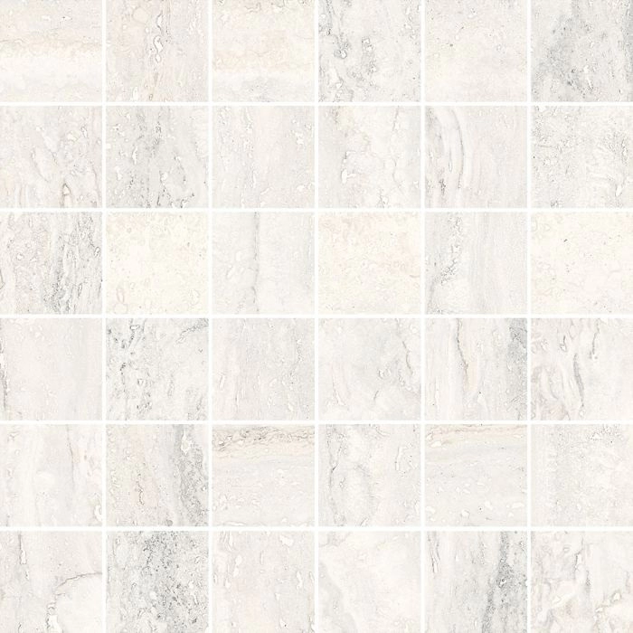 Saturnia 2X2 Mosaic Matte White Saturnia 2X2 Mosaic Matte White