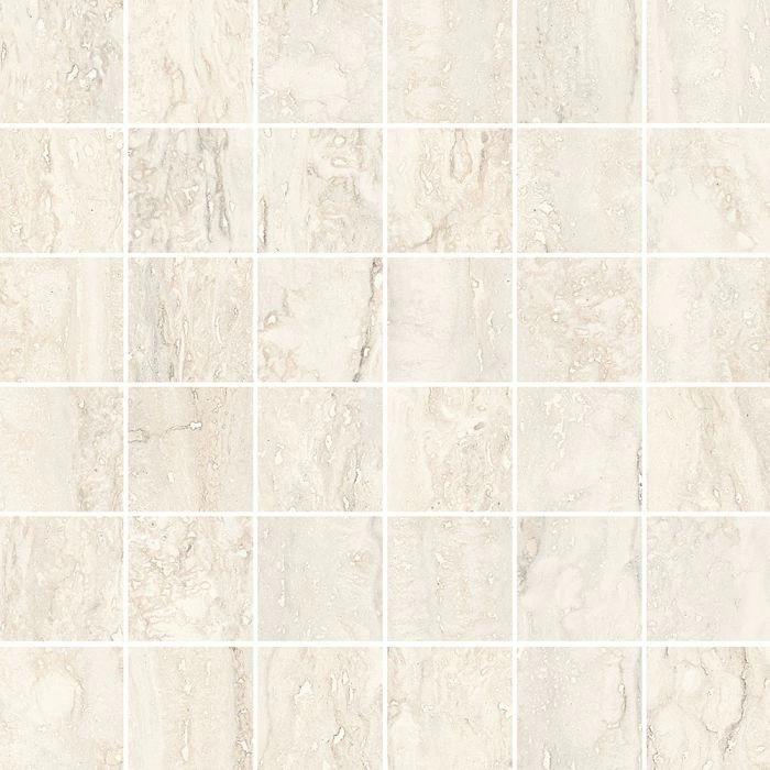 Saturnia 2X2 Mosaic Matte Ivory