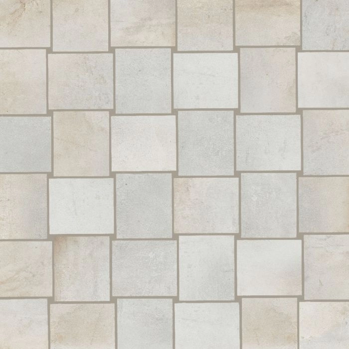 Shimmer Mosaic Intreccio Platino