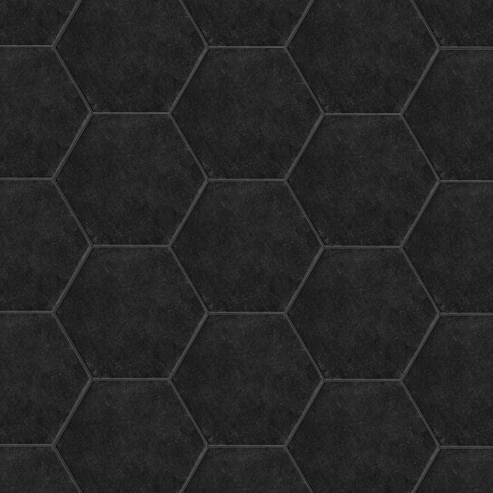 Silhouette 6x7 Hexagon Black Matte