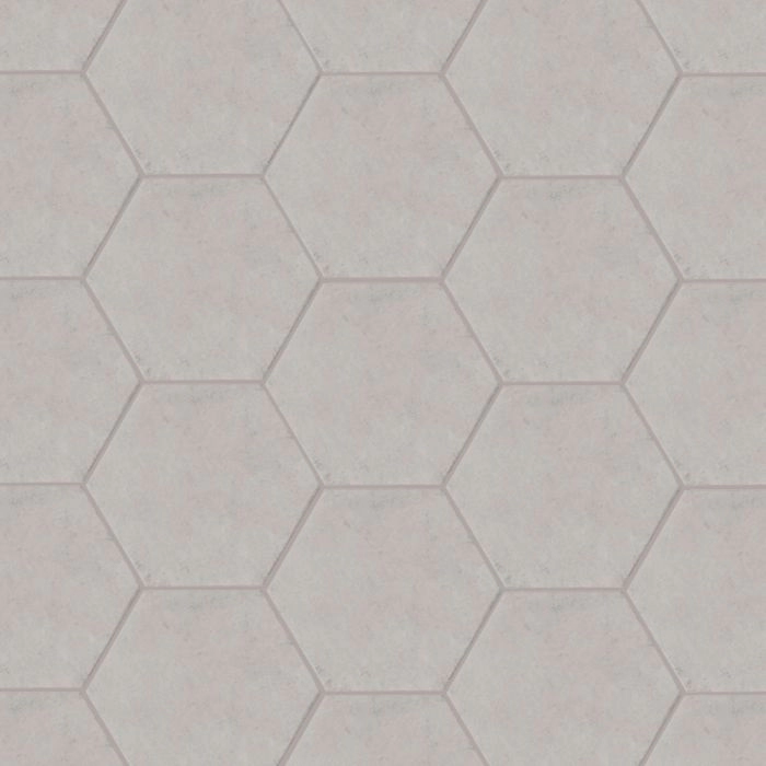 Silhouette 6x7 Hexagon Greige Matte